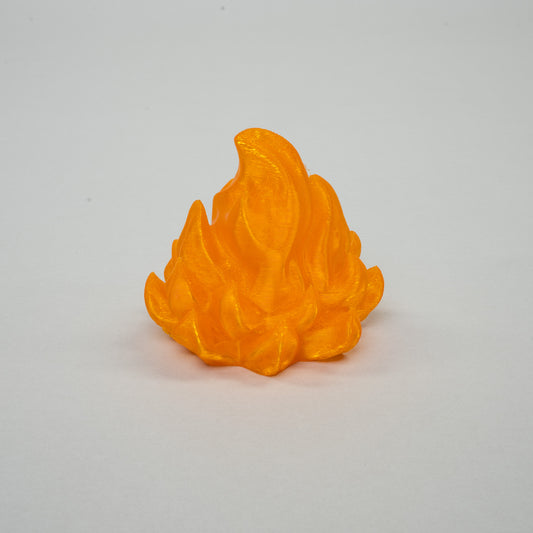 Dice prison 3d printed elemental fire